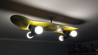 Una lampara de Skate para mi hijo