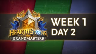 Hearthstone Grandmasters Season 1 - Week 1 Day 2