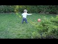 Cat attacks baby - funny !!!