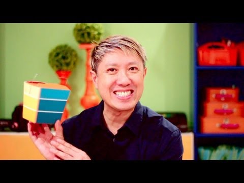 Halloween Craft Ideas Grade on Paint Chip Takeout Box And Fortune Cookies