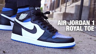 Air Jordan 1 Royal Toe REVIEW &amp; ON FEET