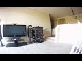 Paradigm home theater panning time lapse