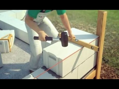 Газобетон своими руками первый ряд как начинать Газобетон своими руками первый ряд как начинать