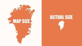 Conoce el tamaño real de los países con estos mapas