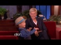 Four-Year-Old YouTube Sensation Sings for Ellen!