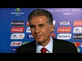 Iran's Carlos QUEIROZ Final Draw reaction (Portuguese)