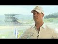 Michael Schumacher drives F1 car and Daniel Craig drives DB5 at Nurburgring Nordschleife in Germany