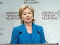 Hillary Clinton accidentally admits that the CFR runs this nation. Wow.