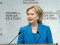 Hillary Clinton accidentally admits that the CFR runs this nation. Wow.