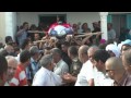 Tunisie: funérailles d'un gendarme à Sidi Bouzid