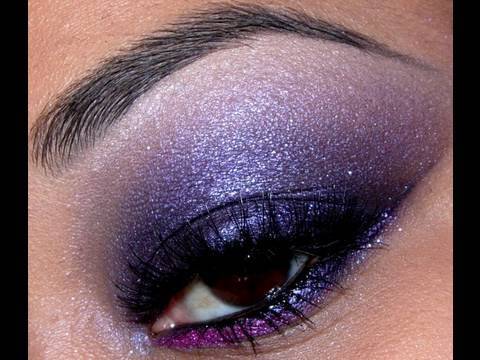 smoky eyeshadow ideas. Easy Purple Smokey eyeshadow