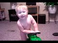 Funny Laughing Baby Rides Wheelie and Crashes!!!!!!!!