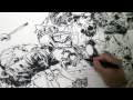 김정기 Kim Jung gi Drawing show in China