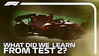 What We Learned From Test 2 | F1 Testing 2020