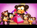 Five Little Monkeys Jumping on the Bed - Mother Goose Club Nursery Rhymes
