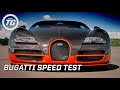 Bugatti Super Sport speed test - Top Gear - BBC