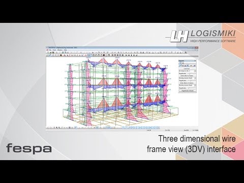 Fespa | Geometry control and analysis results in 3DV (3 dimensional wired frame view)