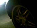 Smart roadster with smoking hot brakes