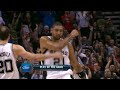 Tim Duncan Sees 20/20 Against the Hawks