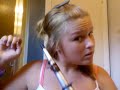 Burning My Hair Off -ORIGINAL VIDEO- (Hair Tutorial Gone Wrong)