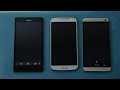Display Test Galaxy S4 vs HTC One vs Xperia Z