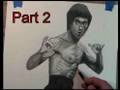 Draw Bruce Lee Step By Step 2