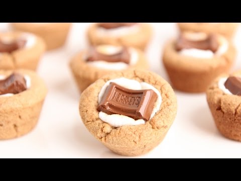 S'Mores Cookie Cups Recipe - Laura Vitale - Laura in the Kitchen Episode 801 - حواء توداي