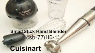  Cuisinart CSB-77 Smart Stick Hand Blender with Whisk