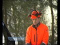 ATV Quad mit Rückewagen und Fällgreifer