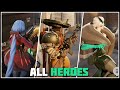 Valve Deadlock - all heroes and abilities showcase