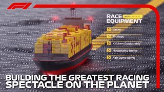 Building the greatest racing spectacle on the planet | DHL &amp; F1