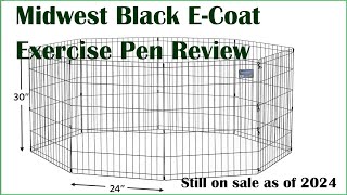 black e coat exercise pen 554 36dr