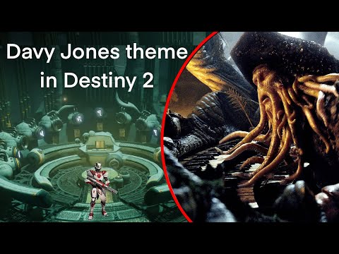 Davy Jones theme on Destiny 2 Organ