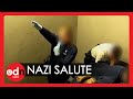 Shocking Police Brutality Footage Shows Belgian Officer Giving Nazi Salute - 2020