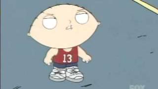 Stewie Playing Basketball