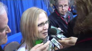 2011 Scotties Tournament of Hearts Final Media Scrum
