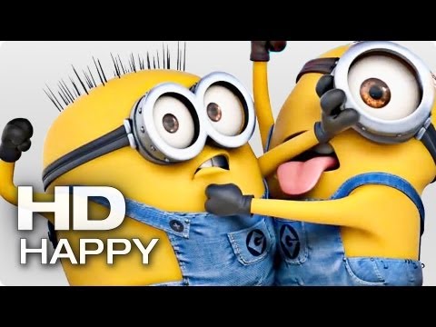 HAPPY - Pharrell Williams (feat. Minions) | 2014 Official [HQ]
