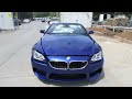 2012 BMW M6 Convertible Start Up, Exhaust, and In Depth Review