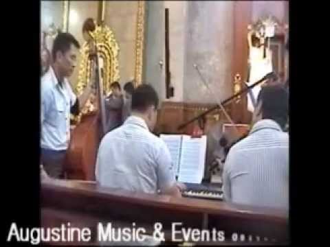PERFORMS A CLASSIC FILIPINO WEDDING SONG FOR A CHURCH WEDDING CEREMONY