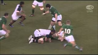 WWE Edition - Samu Manoa Massive Hit On Peter O'Mahony - USA vs. Ireland