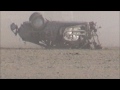 HASport Hondata Insight car #2010 Crashes at El Mirage Nov '13