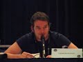 Sunday Torchwood Panel (Gareth saying a phrase w/cariad)