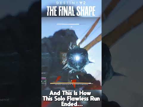 Has This Ever Happened To You?... A Lovely End to A Solo Flawless Run