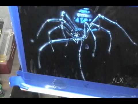 Airbrush Blue Spider System of a Down ALX Alxgatorman 1553 views 1 year 