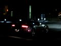 Aston Martin V8 Vantage light acceleration at night on street 1080p
