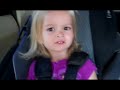 Chloe's reaction at Lily's Disneyland Surprise video
