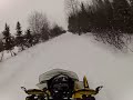2013 Apex vs Skidoo 800 E-Tec's