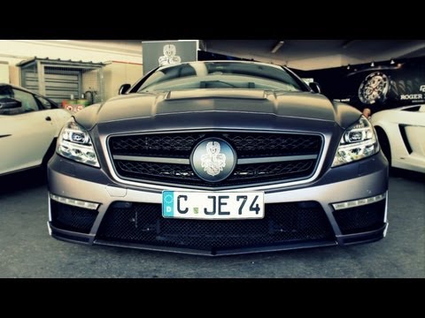 MercedesBenz Stealth GSC Wide Body CLS63 AMG Accelerations