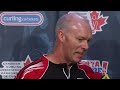 Draw 9 Media Scrum - 2013 Tim Hortons Brier