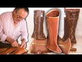 POLAINAS DE CUERO para proteger las PIERNAS de los CABALLISTAS. El arte perdido del GUARNICIONERO